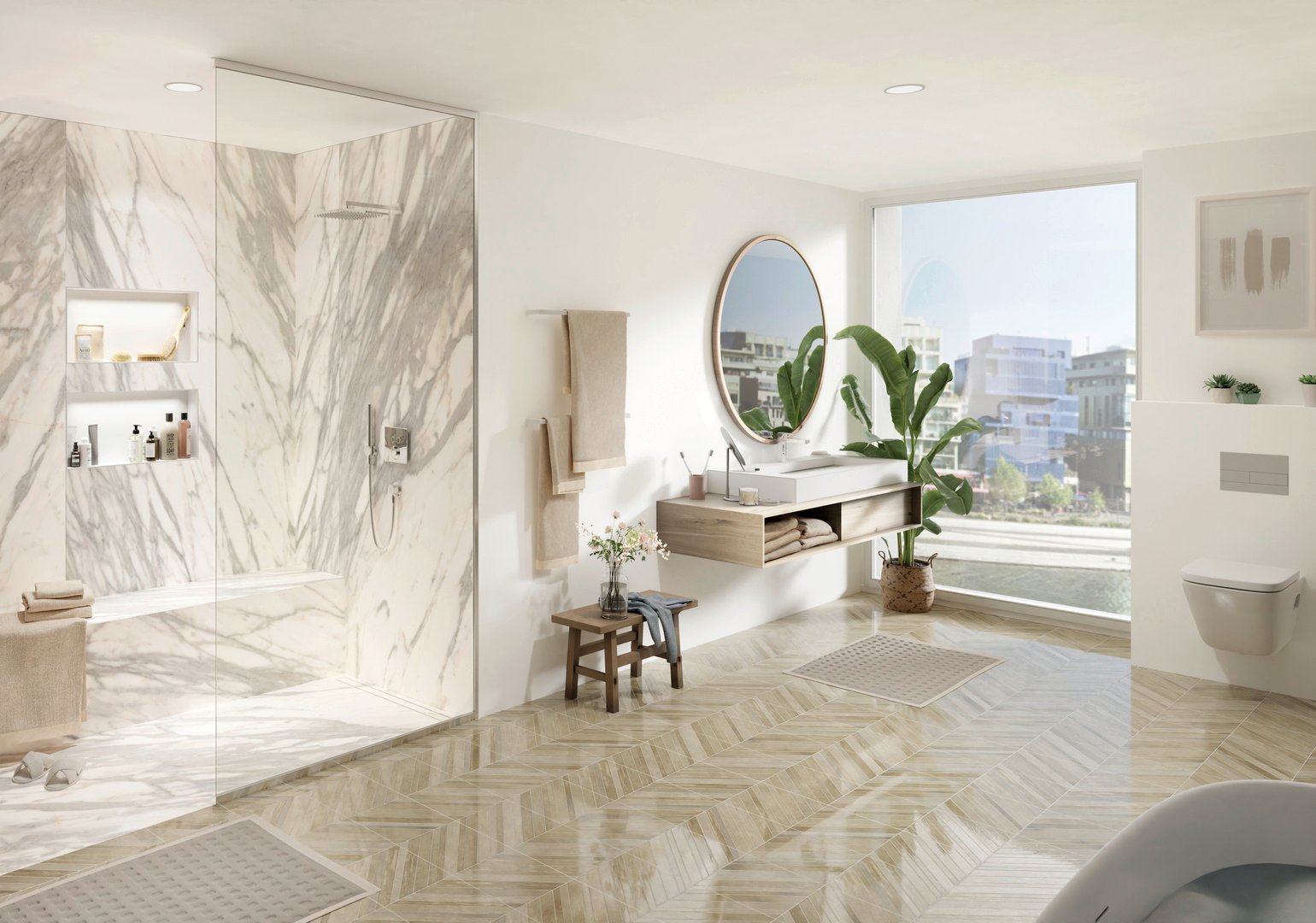 wedi building board and shower construction detail